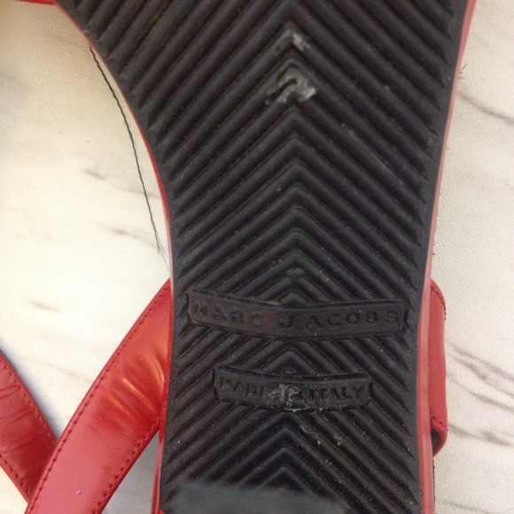 Marc Jacobs Spazzolato ankle strap heels - Picture 7 of 7